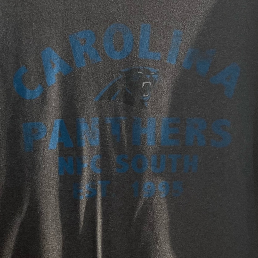 NFL Carolina Panthers Large Vintage Look Tee Shirt